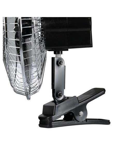 Ventilatore oscillante 24V diametro 25cm con pinza 2 velocita 