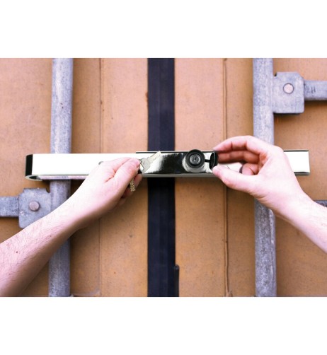 Zanna lucchetto blocca porte posteriore camion containers regolabile 34 48c