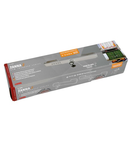 Zanna lucchetto blocca porte posteriore camion containers regolabile 34 48c