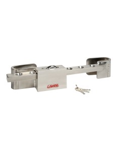 Zanna lucchetto blocca porte posteriore in acciaio inox 24 50cm