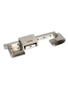 Zanna lucchetto blocca porte posteriore in acciaio inox 24 50cm 2