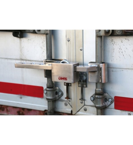 Zanna lucchetto blocca porte posteriore in acciaio inox 24 50cm