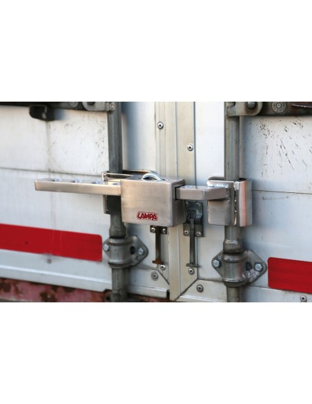 Zanna lucchetto blocca porte posteriore in acciaio inox 24 50cm