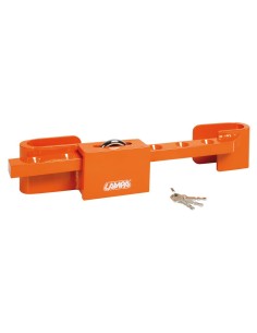 Zanna lucchetto blocca porte posteriore in acciaio temprato 24 50cm