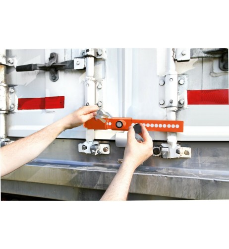 Zanna lucchetto in acciaio blocca porte posteriore Camion