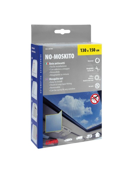 Zanzariera universale rimovibile ritagliabile per veicoli 130x150cm