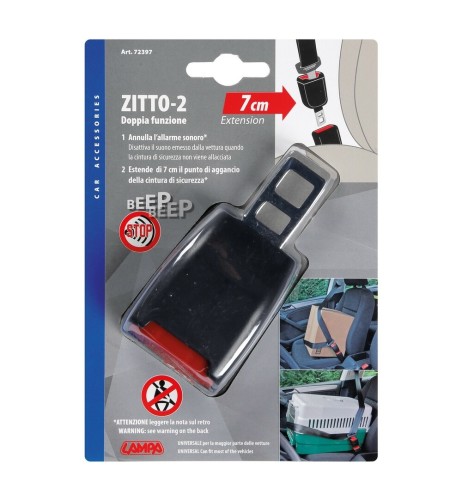 Zitto annulla allarme sonoro cintura sicurezza