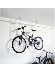 Coppia appendi ciclo bicicletta doppio gancio da soffitto 2