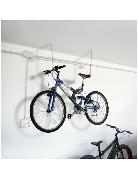 Coppia appendi ciclo bicicletta doppio gancio da soffitto