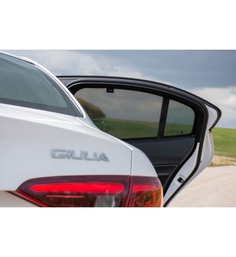 Kit tendine oscuranti parasole su misura Alfa Romeo Giulia dal 2016
