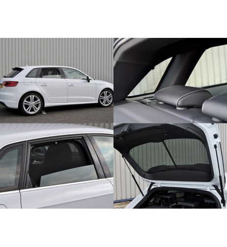 Kit tendine oscuranti parasole su misura Audi A3 Sportback 5 porte 2012 202