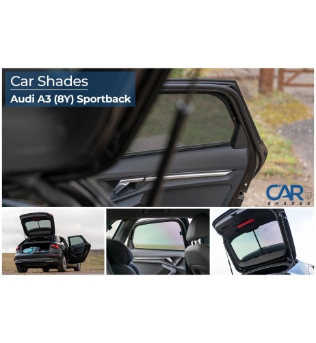 Kit tendine oscuranti parasole su misura Audi A3 Sportback dal 2020