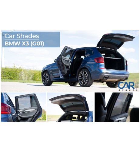 Kit tendine oscuranti parasole su misura Bmw X3 G01 dal 2017