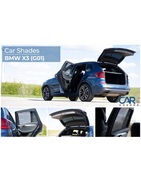 Kit tendine oscuranti parasole su misura Bmw X3 G01 dal 2017