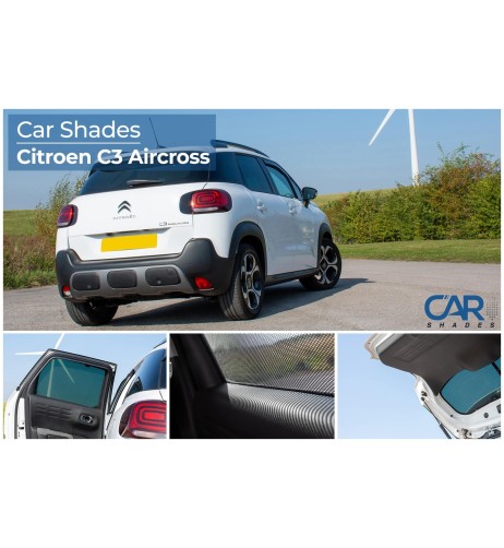 Kit tendine oscuranti parasole su misura Citroen C3 Aircross 2017 2024