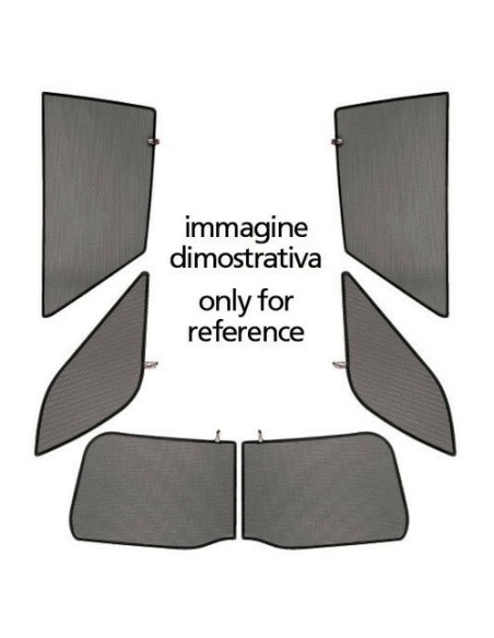 Kit tendine oscuranti parasole su misura Honda Civic X 5 porte dal 2017