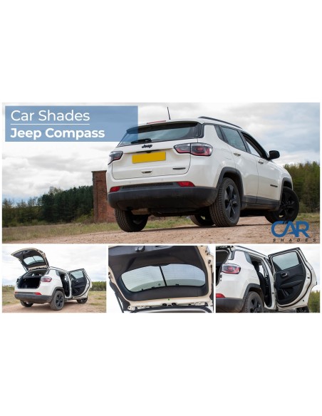 Kit tendine oscuranti parasole su misura Jeep Compass dal 2017