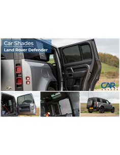 Kit tendine oscuranti parasole su misura Land Rover Defender 110 dal 2019 2