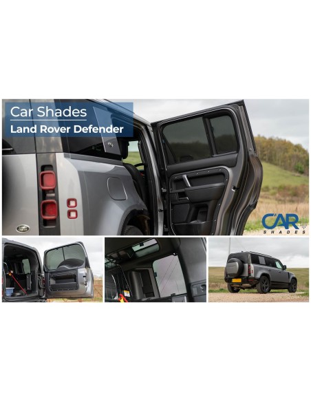 Kit tendine oscuranti parasole su misura Land Rover Defender 110 dal 2019