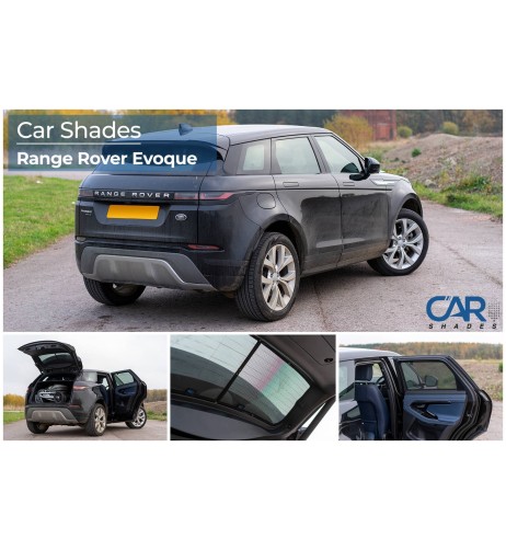 Kit tendine oscuranti parasole su misura Land Rover Evoque dal 2019