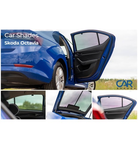 Kit tendine oscuranti parasole su misura Skoda Octavia berlina dal 2020