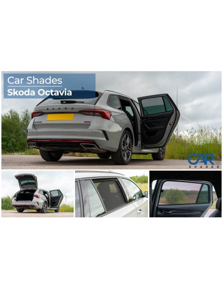 Kit tendine oscuranti parasole su misura Skoda Octavia Wagon dal 2020