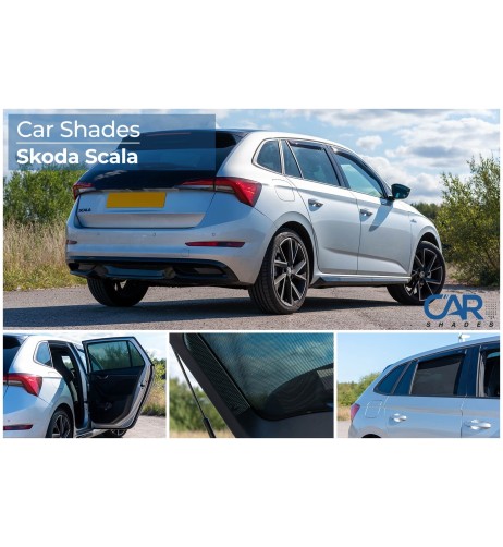 Kit tendine oscuranti parasole su misura Skoda Scala dal 2019