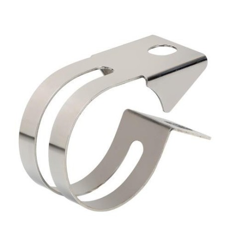 S2 Staffa portafari in acciaio inox per tubo 60mm
