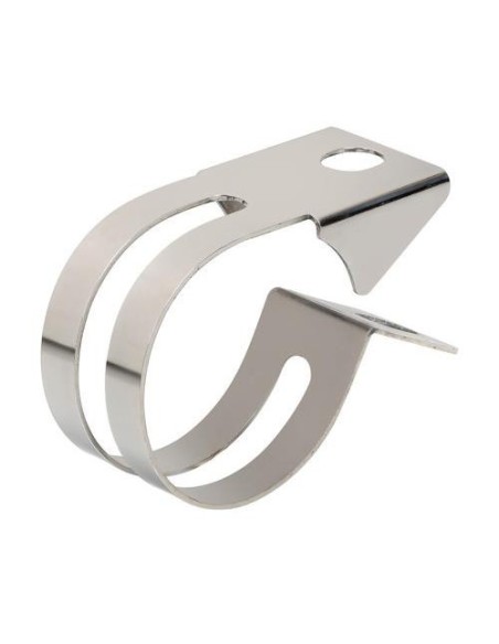 S2 Staffa portafari in acciaio inox per tubo 60mm