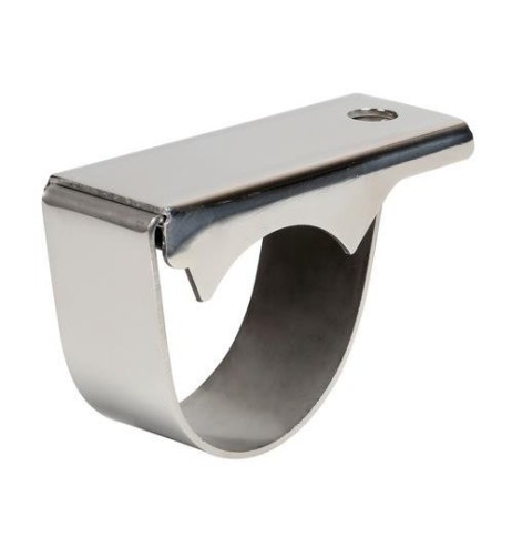 S3 Staffa portafari in acciaio inox per tubo 60mm