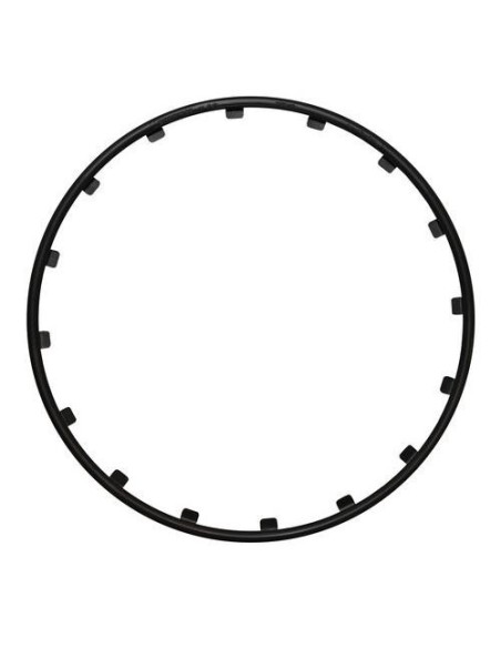Set 4 protezioni cerchi in lega 15 Colore nero Rim Ringz