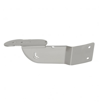 Staffa inox per antenna CB camion per Mercedes Actros MP4-MP5