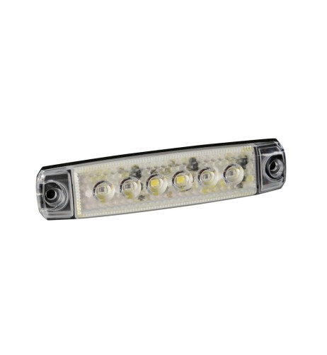 Luce ingombro a 6 Led montaggio in superficie 12 24V Italia