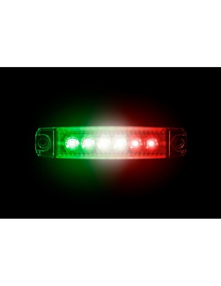 Luce ingombro a 6 Led montaggio in superficie 12 24V Italia