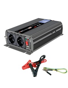 Power Inverter trasformatore di corrente 12 220V 1000 2000W USB