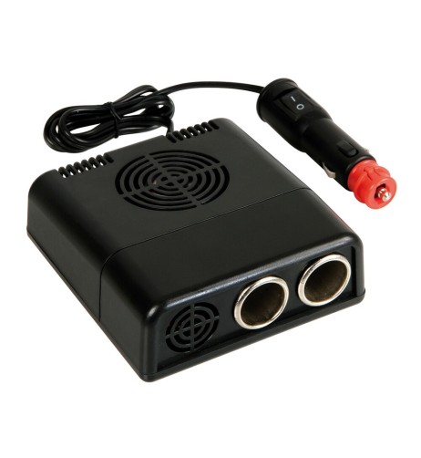 Trasformatore con presa accendisigari 2 uscite 24V 12V