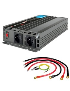Inverter trasformatore di corrente 24V 230V 3000W USB