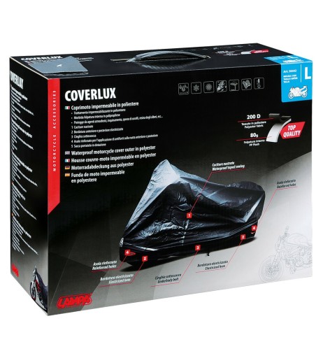 Coprimoto Coverlux impermeabile taglia S 183x119x89cm