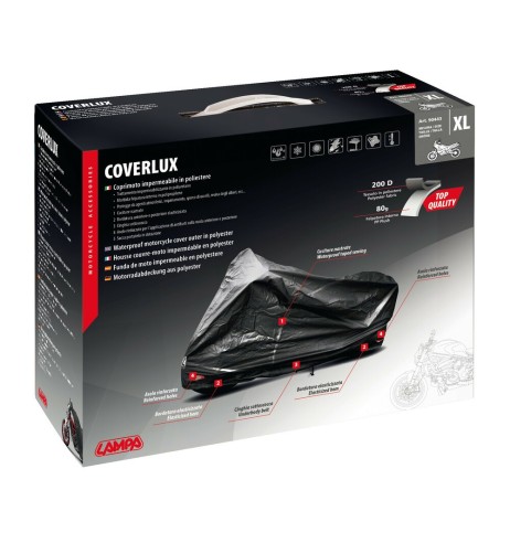 Coprimoto Coverlux impermeabile taglia XL 246x127x104cm