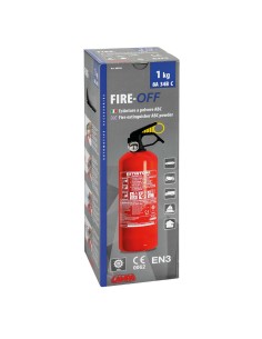 Estintore pressurizzato auto camion omologato 1kg classe ABC 2