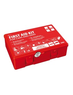 Cassetta kit pronto soccorso omologata auto e furgoni DIN 13164
