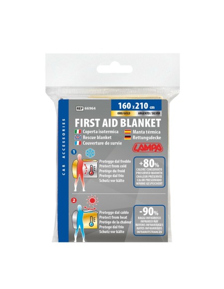 Coperta Isotermica protezione caldo freddo duplice funzione