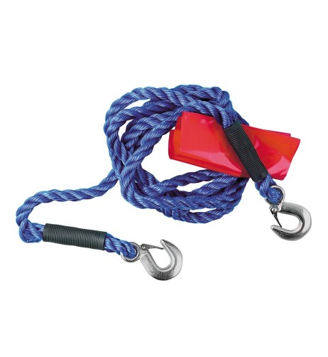 Cavo traino emergenza auto furgone camper 4mt 5000 kg 