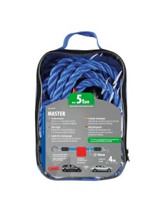 Cavo traino emergenza auto furgone camper 4mt 5000 kg  2