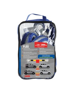 Corda traino estensibile emergenza omologata 2800kg 2