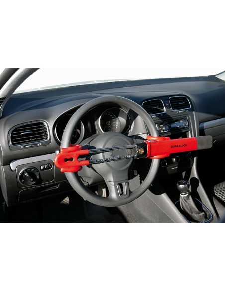 Dura Block asta bloccasterzo volante e antifurto per airbag auto