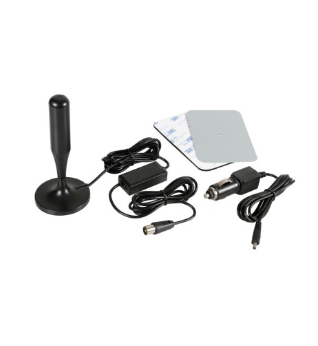 Antenna TV amplificata con ricezione digitale 26dB 130mm 12 24V