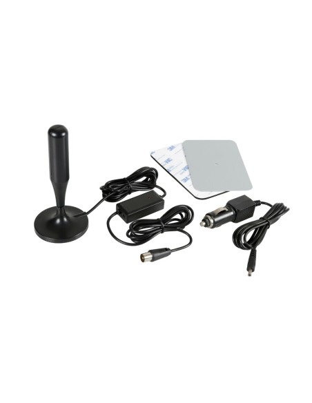 Antenna TV amplificata con ricezione digitale 26dB 130mm 12 24V