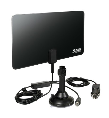 Antenna TV da viaggio ricezione digitale terrestre 12 24V auto camion campe