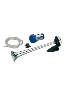 Kit tromba elettropneumatica 39cm 12V esterno metallo suono unito
